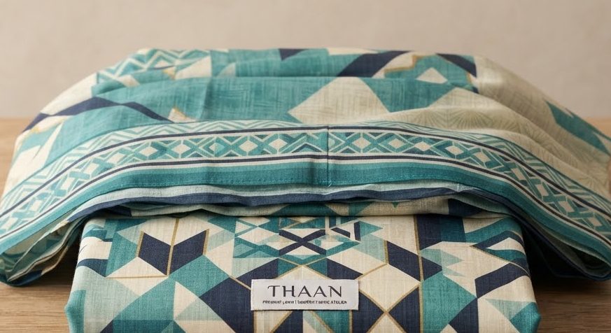 Premium Lawn 3-Piece — Digital Print — detail view